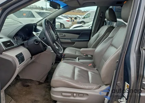 2011 Honda Odyssey Touring из США, поврежденный, VIN 5FNRL5H92BB036968